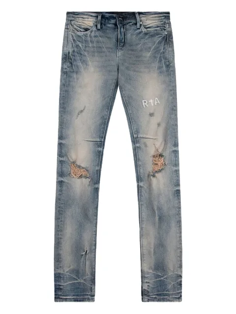RTA Clayton distressed bootcut jeans