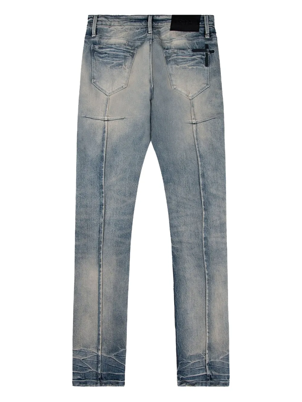 RTA Clayton distressed bootcut jeans - Blauw