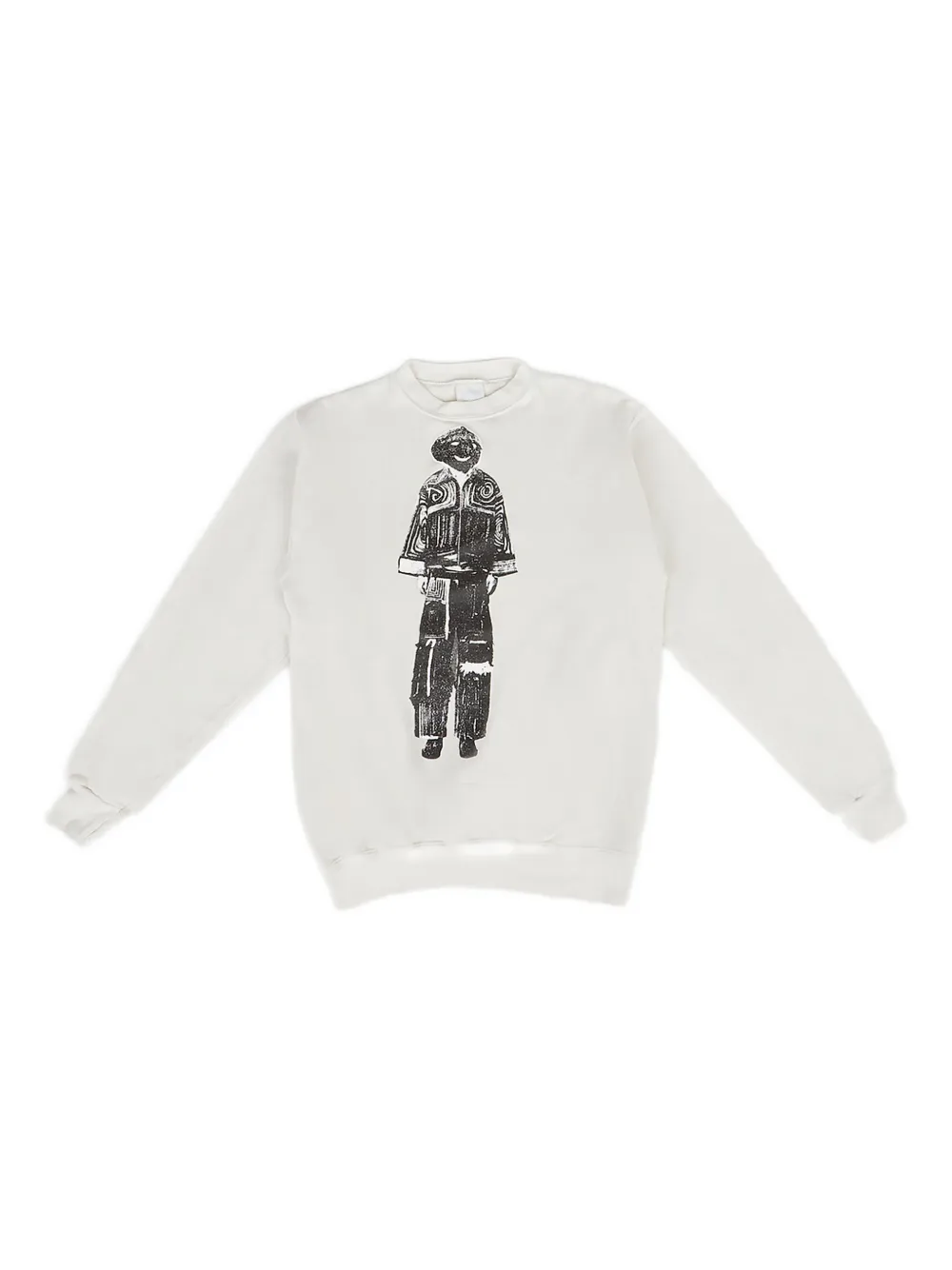 Drx Farmaxy For Ln-cc Graphic-print Crew-neck Sweatshirt In Neutral