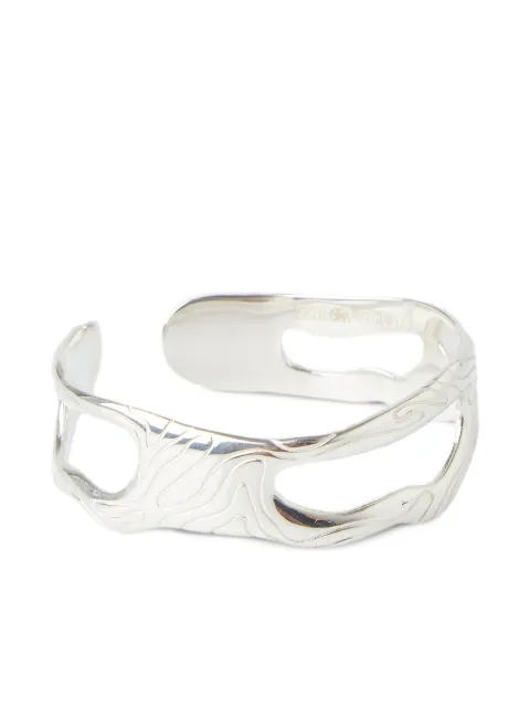 Octi organic-shape cut-out bracelet