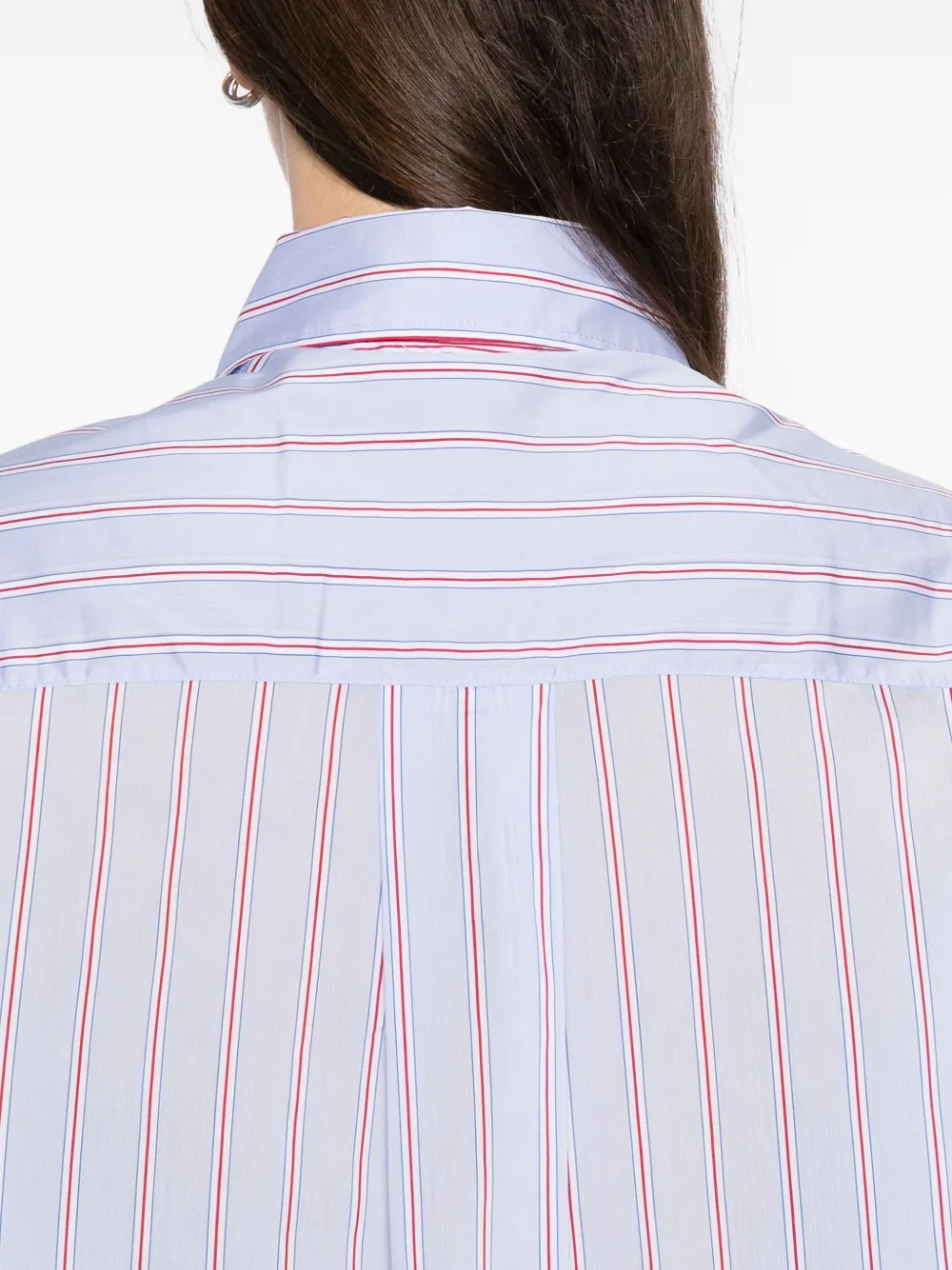 Reformation Andy shirt Blauw