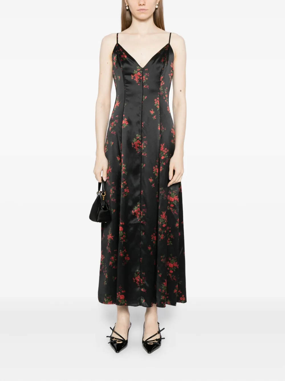Reformation Lya jurk - Zwart