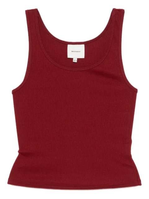 Reformation round neck tank top