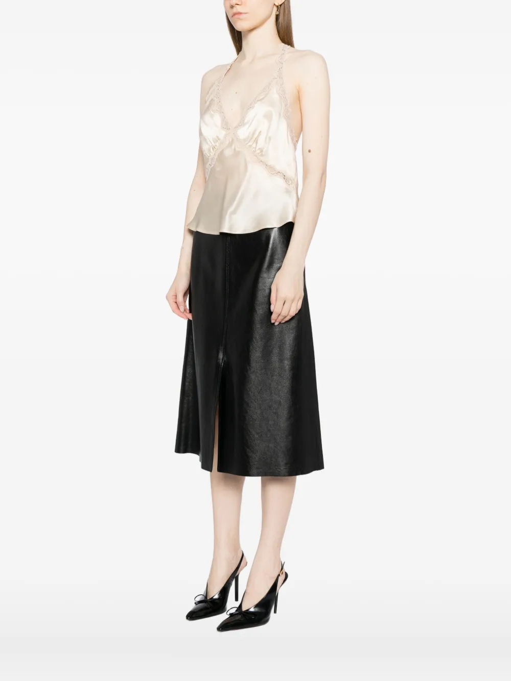 Reformation Monica Top In Neutral