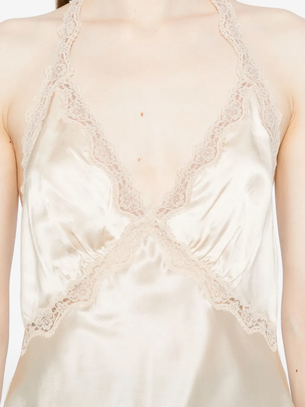 Reformation Monica top Beige