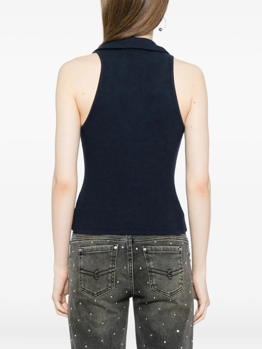 Reformation Austine top Blauw