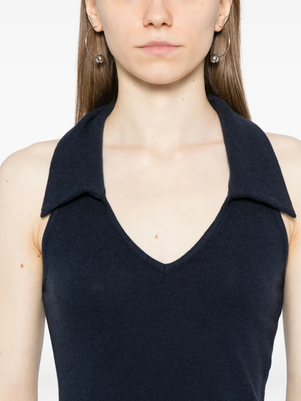 Reformation Austine top Blauw