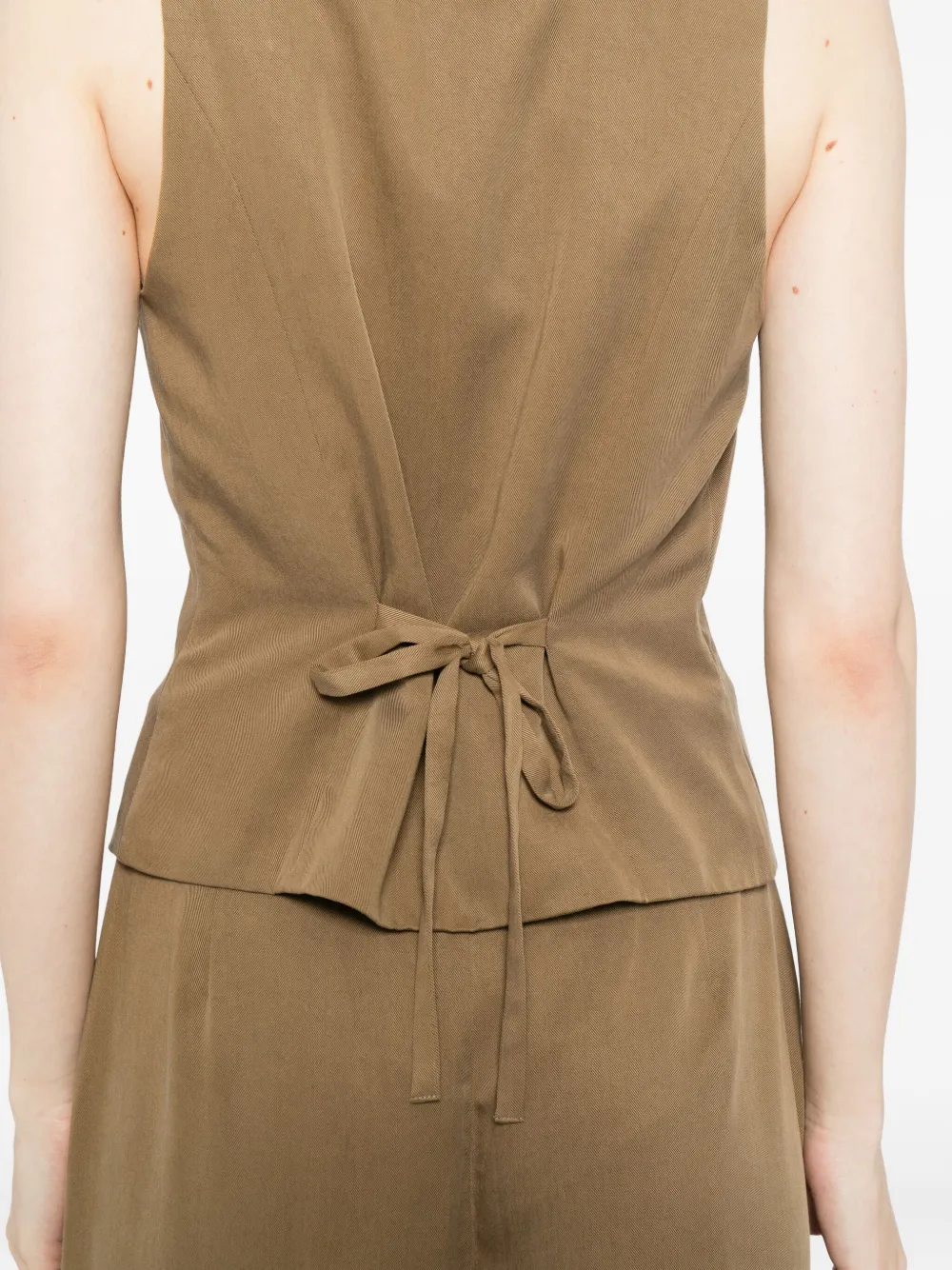 Reformation Taryn tweedelig pak Bruin