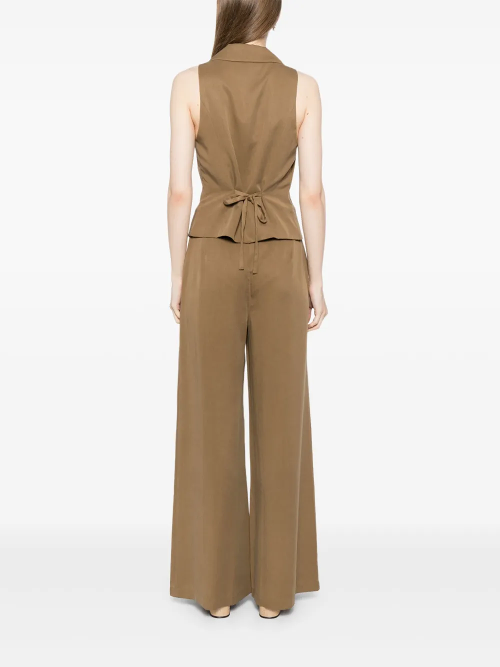 Reformation Taryn tweedelig pak Bruin