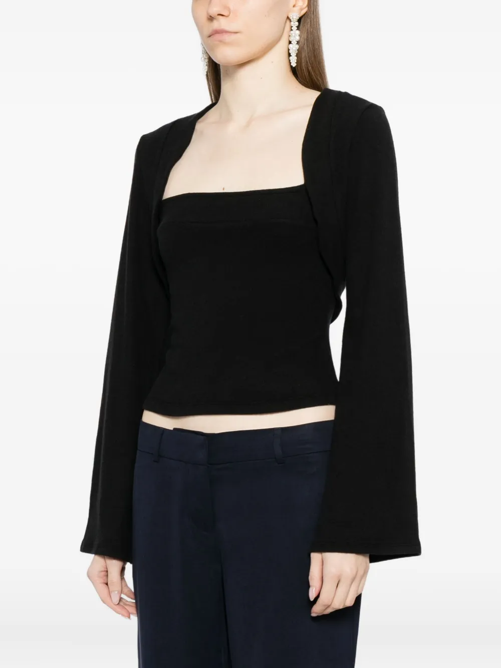Reformation Chloe top Zwart