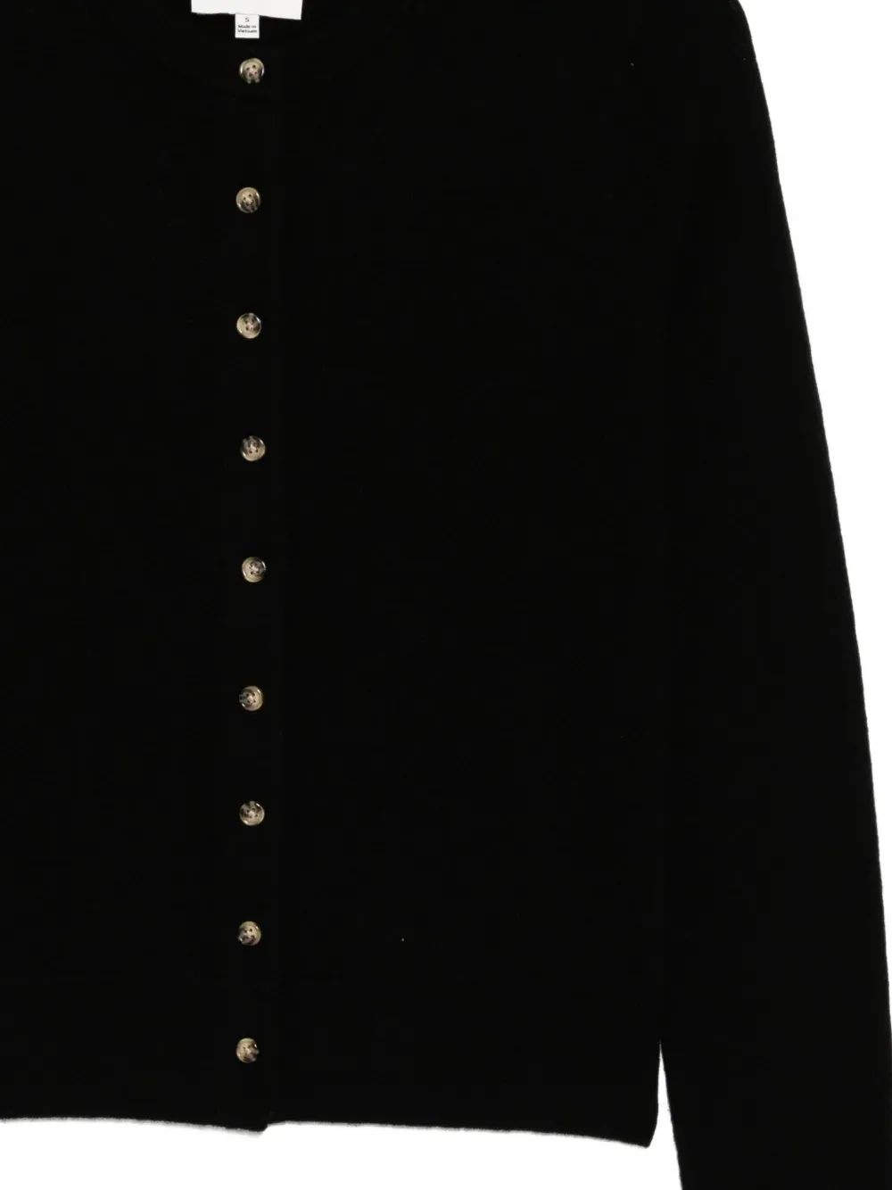 Reformation Farren Cardigan In Black
