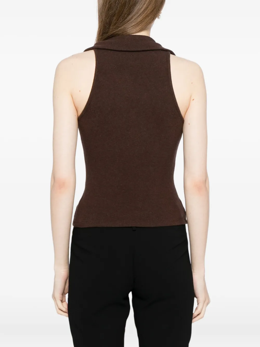 Reformation Austine Tank In Brown