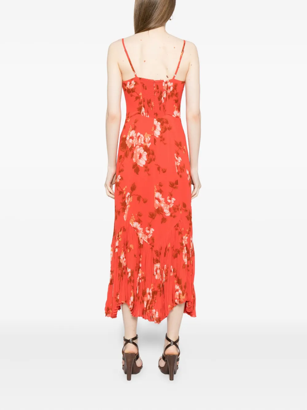 Reformation Aiko jurk Oranje