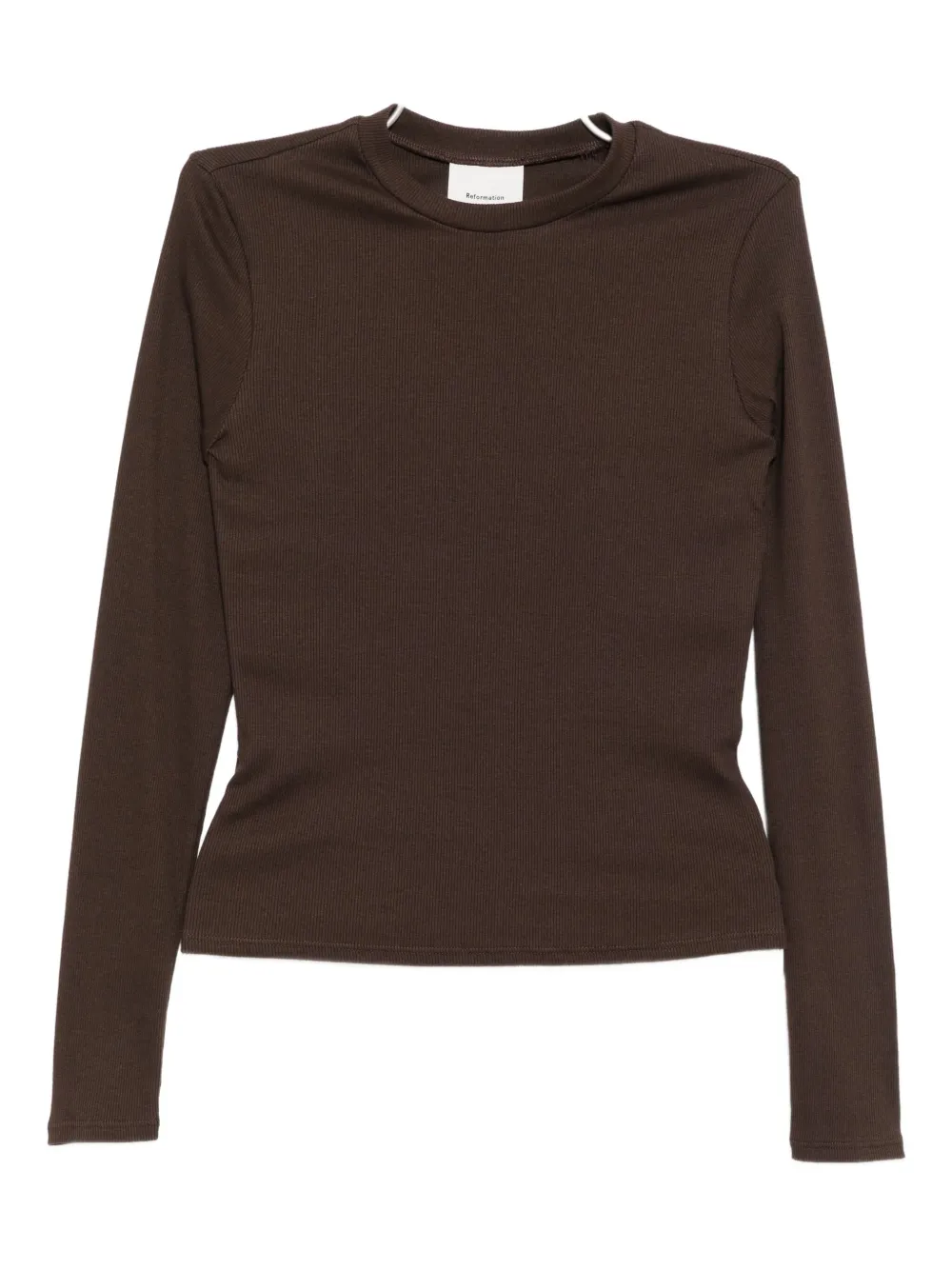Reformation Davy T-shirt - ブラウン Reformation Davy T-shirt - ブラウン