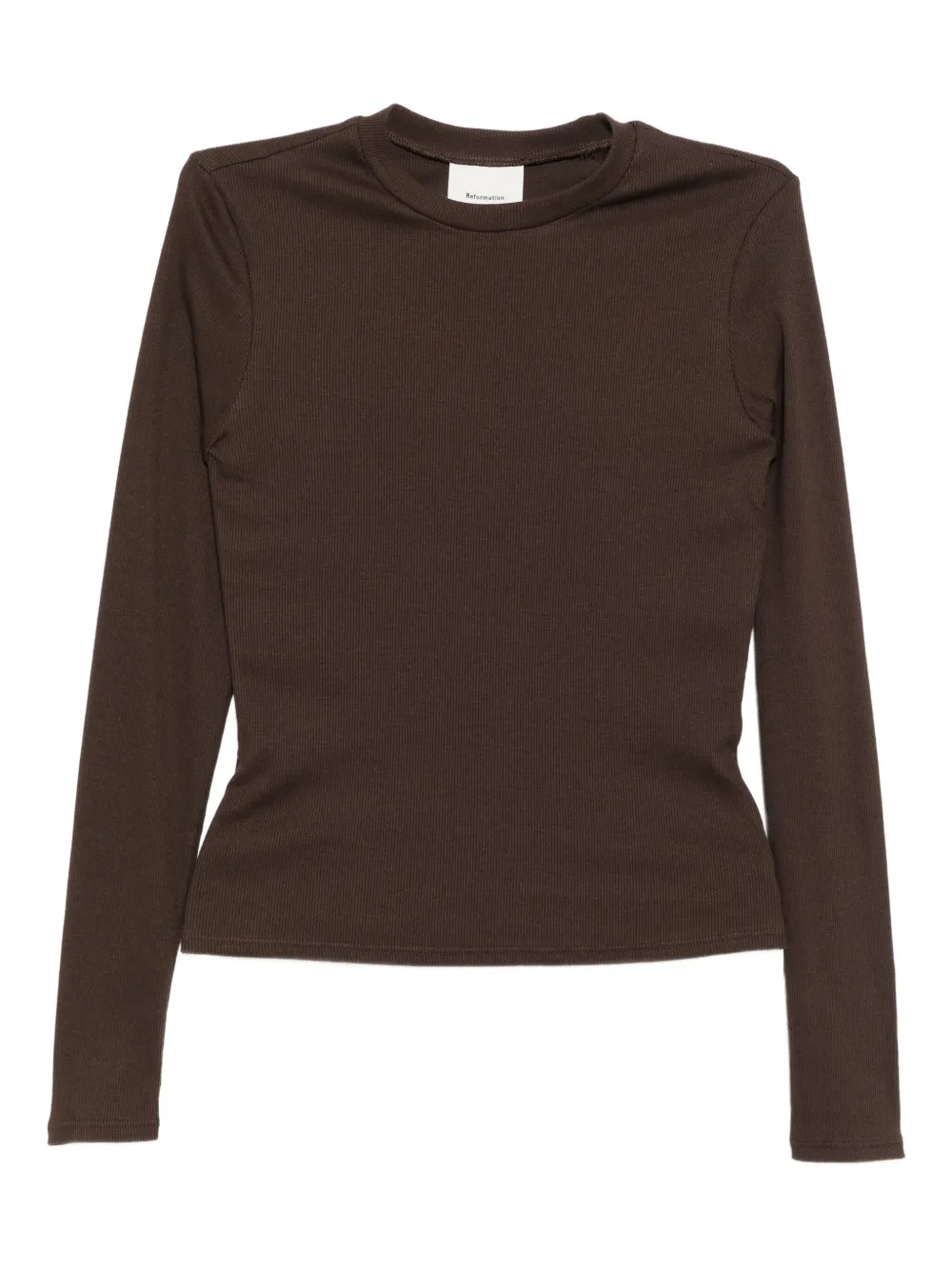 Reformation Davy T-shirt | Brown | Image 1