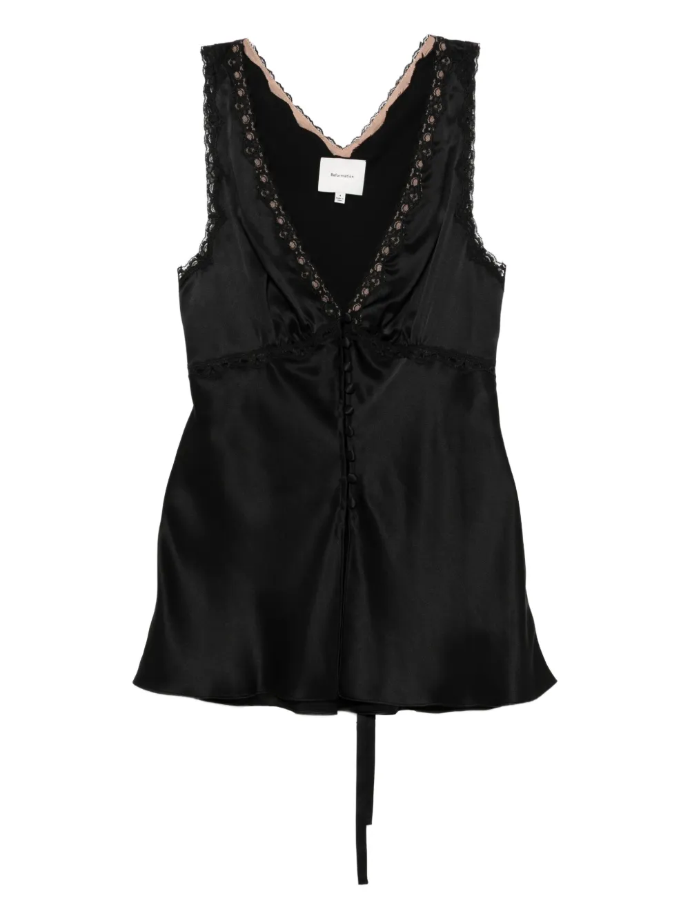 Reformation Addie top | Black | Image 1