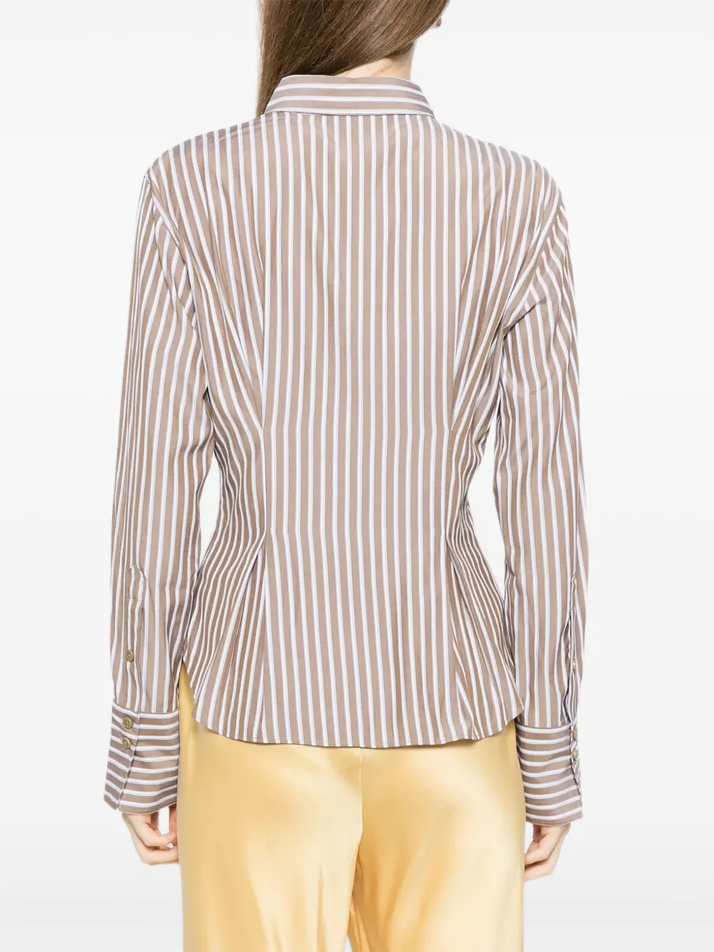 Reformation Oversized blouse Beige