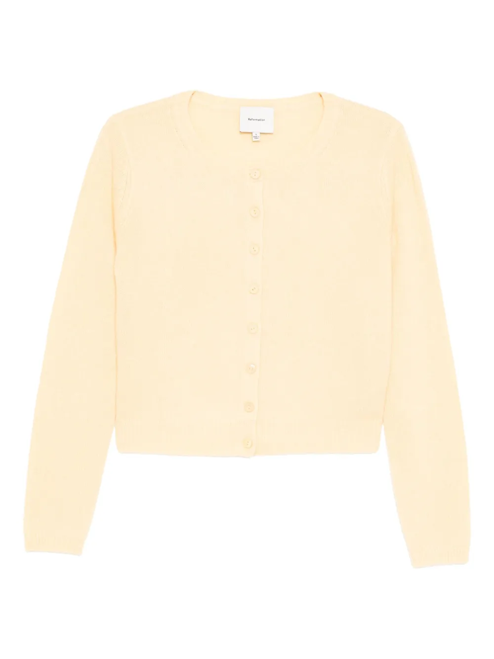 Reformation cárdigan Clara | amarillo | Image 1