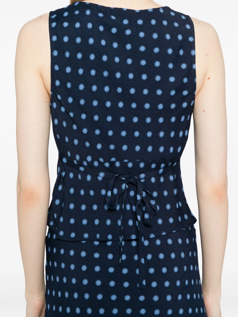 Reformation Zoe Skirt Set In Blue