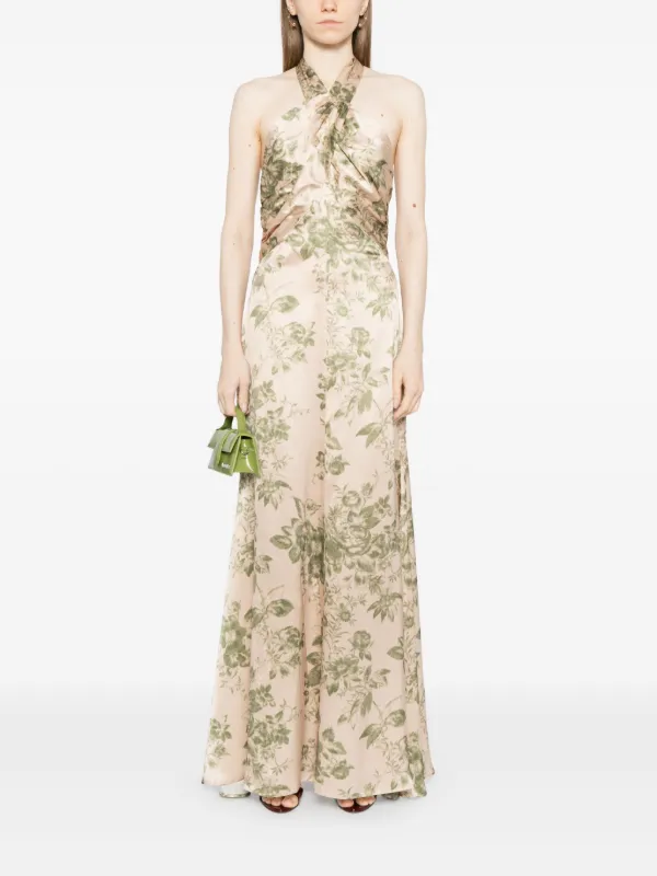 reformation veria silk dress Rent Lucca It is sleeveless and maxi in length. Reformation Veria Silk Dress |