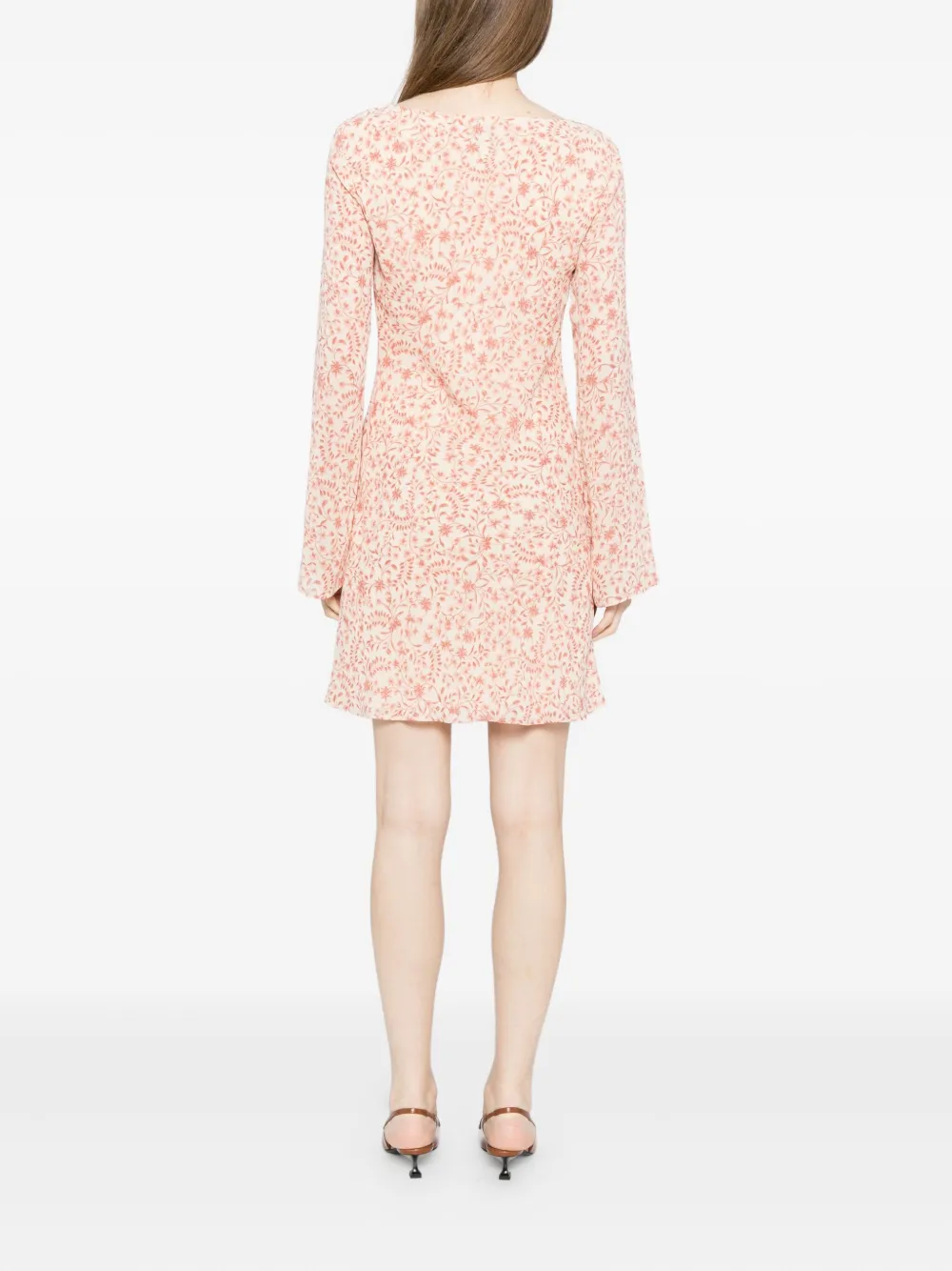 Reformation Esra jurk Beige