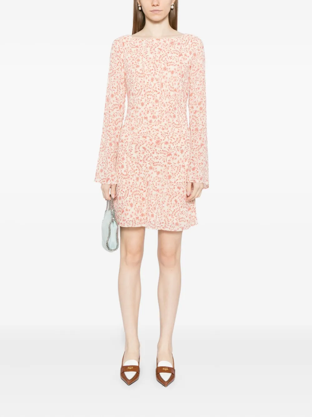 Reformation Esra jurk - Beige
