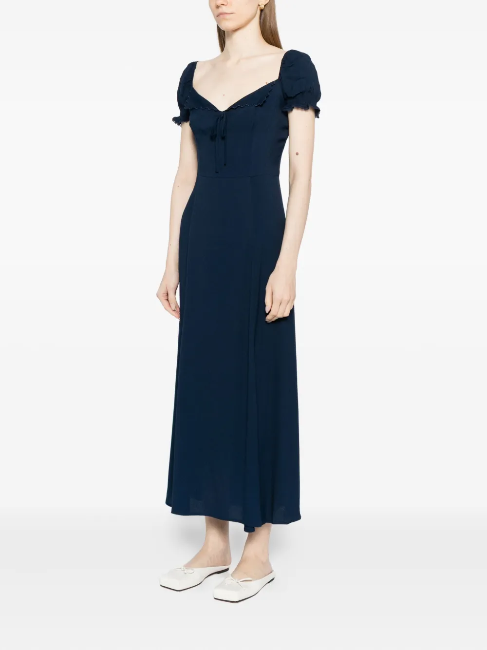 Reformation Shyla jurk Blauw