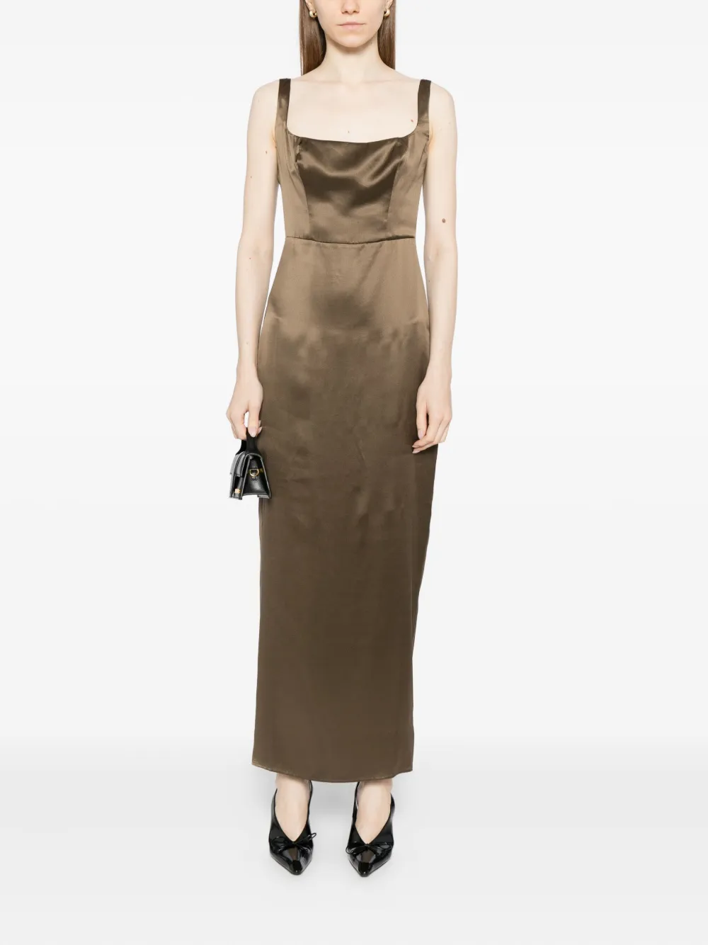 Reformation Ambre dress - Bruin