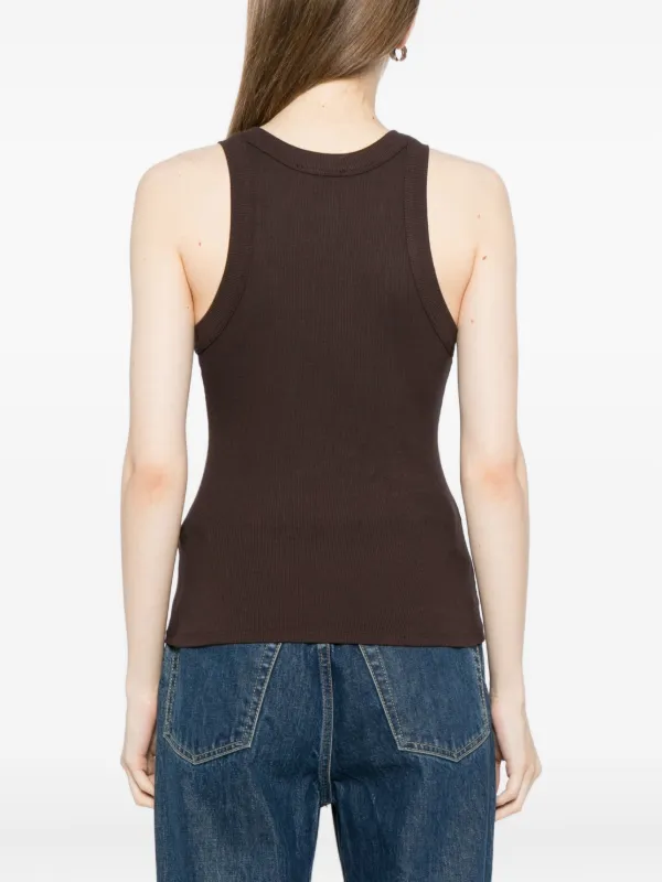 Reformation Tasha Tank Top | Brown | FARFETCH