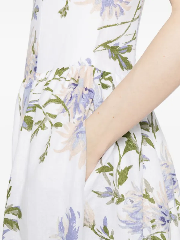 a line dress sweetheart neckline Sky Blue