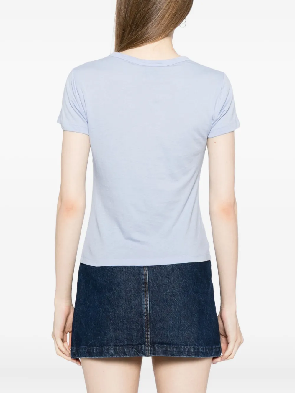 Reformation Max T-shirt Blauw