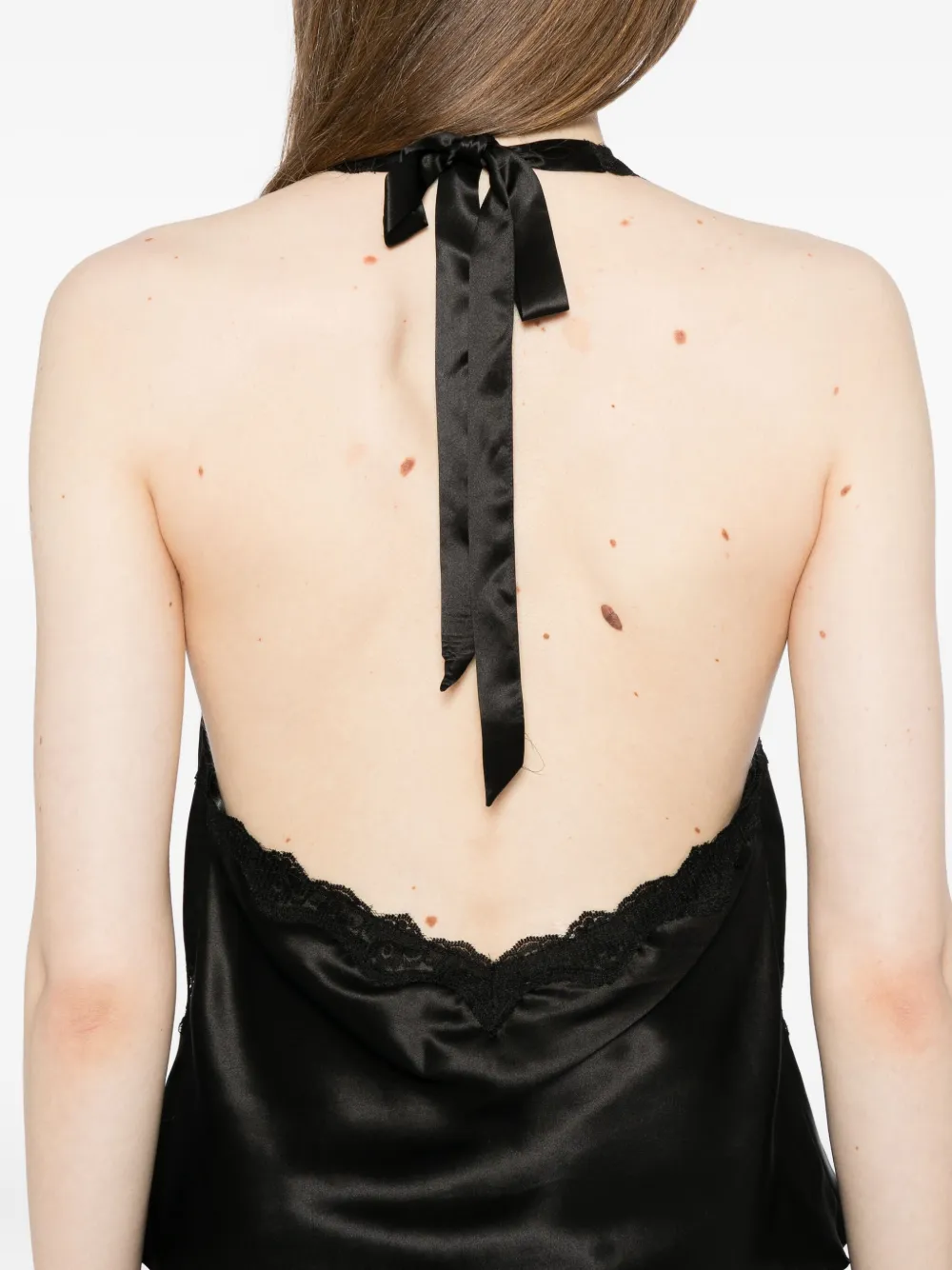 Reformation Monica top Zwart