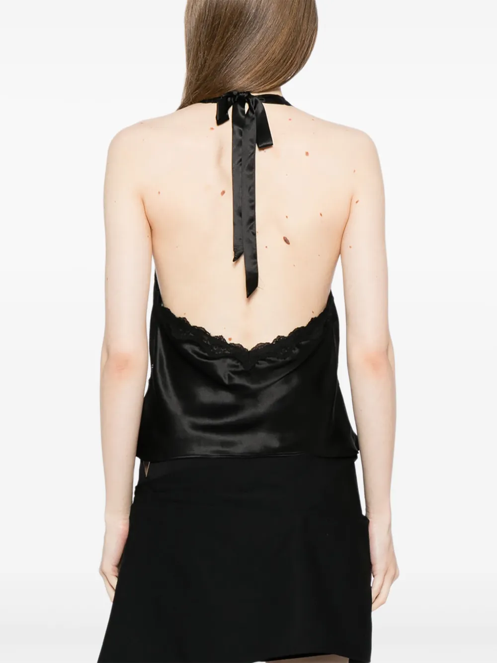 Reformation Monica top Zwart