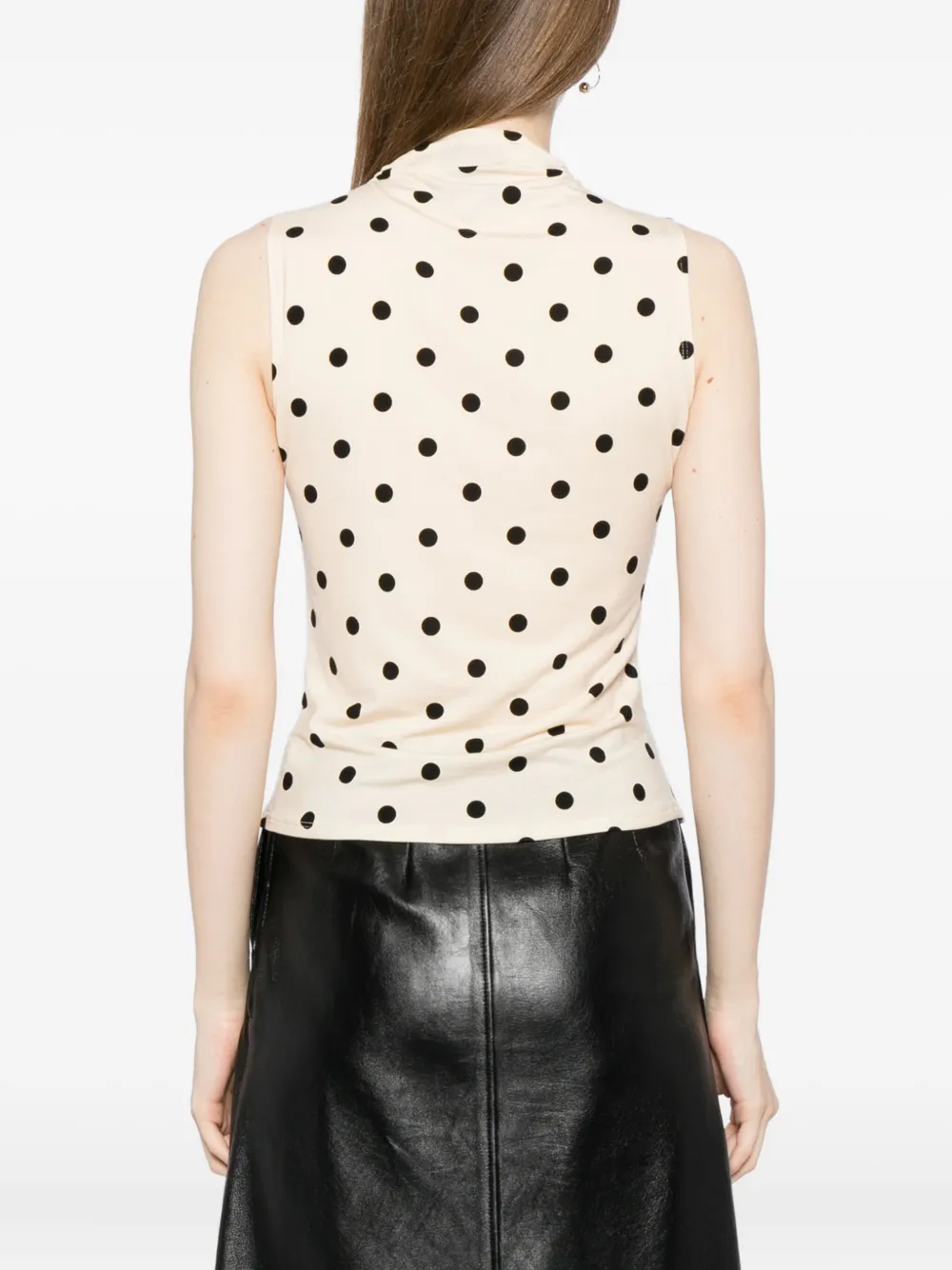 Reformation Marlo Knit Top In Neutral