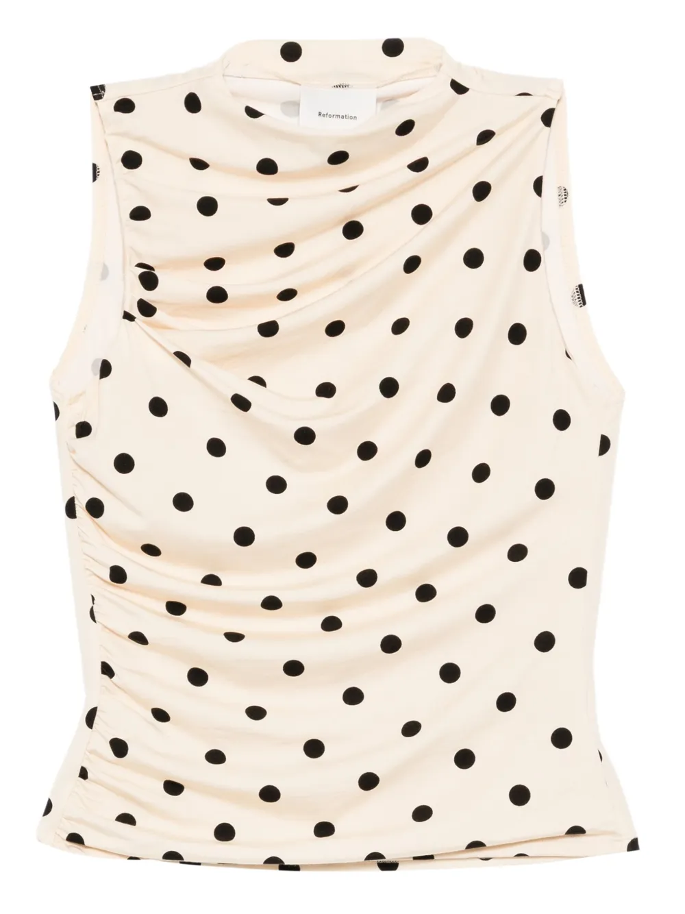 Reformation haut Marlo en maille | tons neutres | Image 1