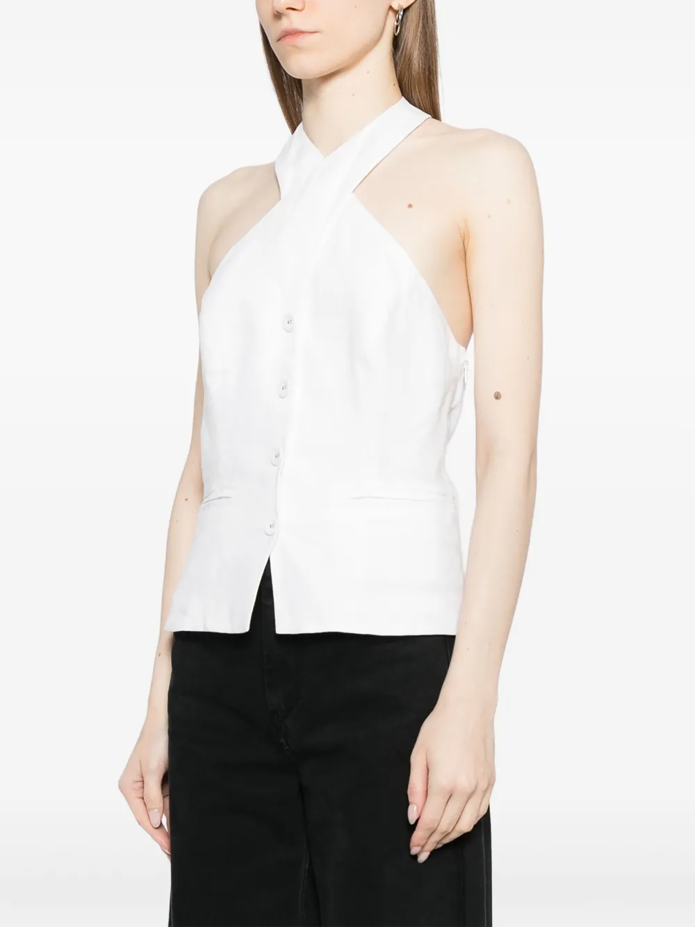  Reformation Tate Top - White 