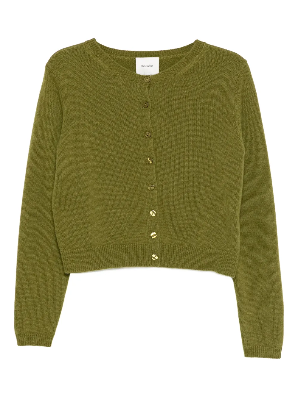 Reformation cardigan Clara | vert | Image 1