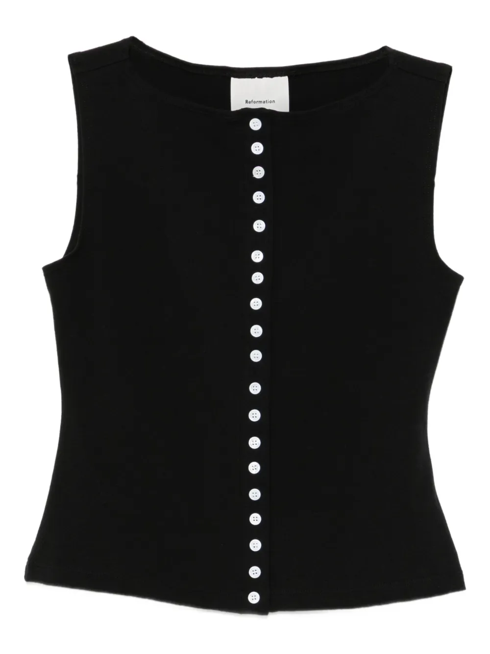 Reformation Julie top | Black | Image 1