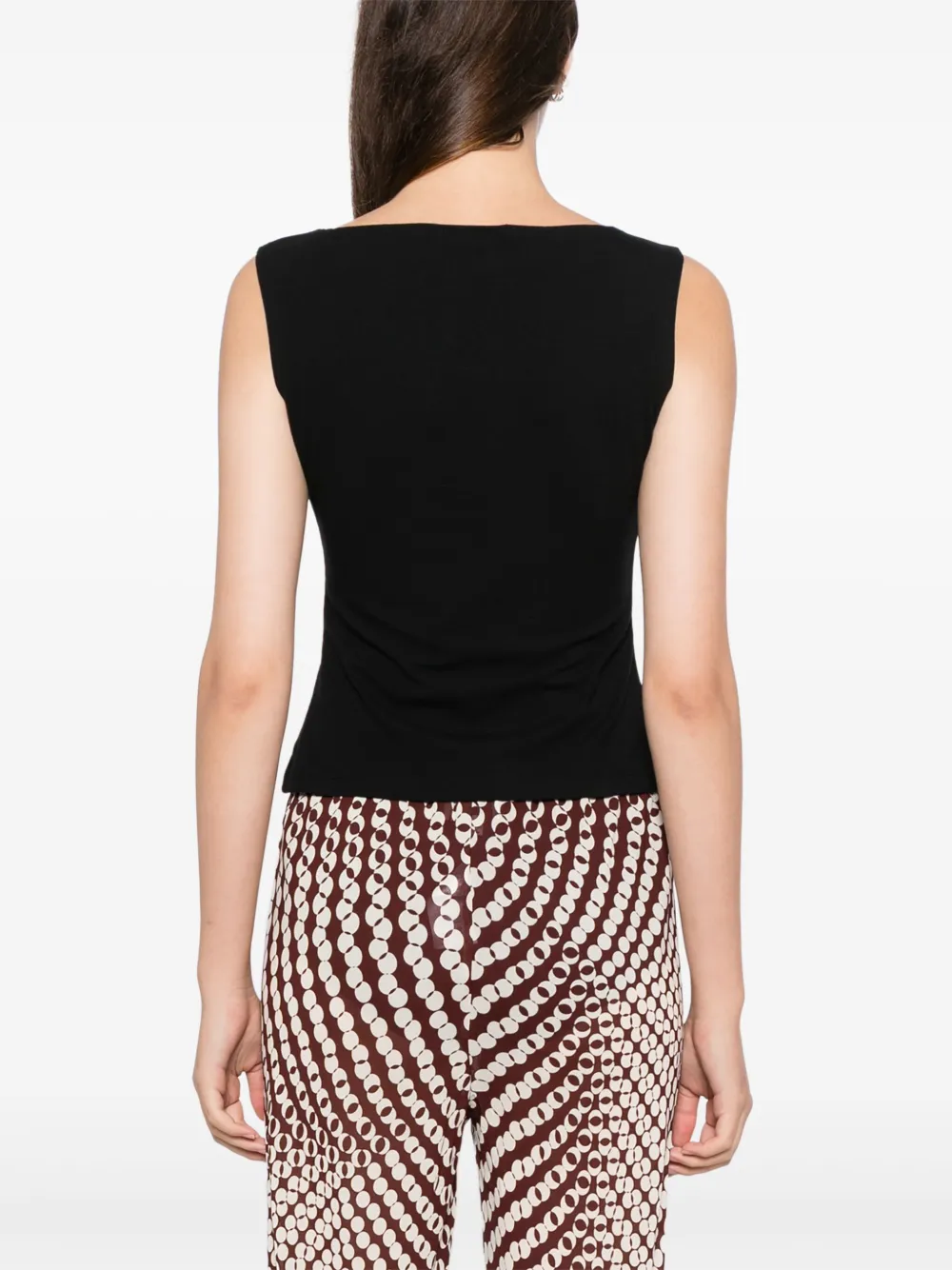 Reformation Julie top Zwart