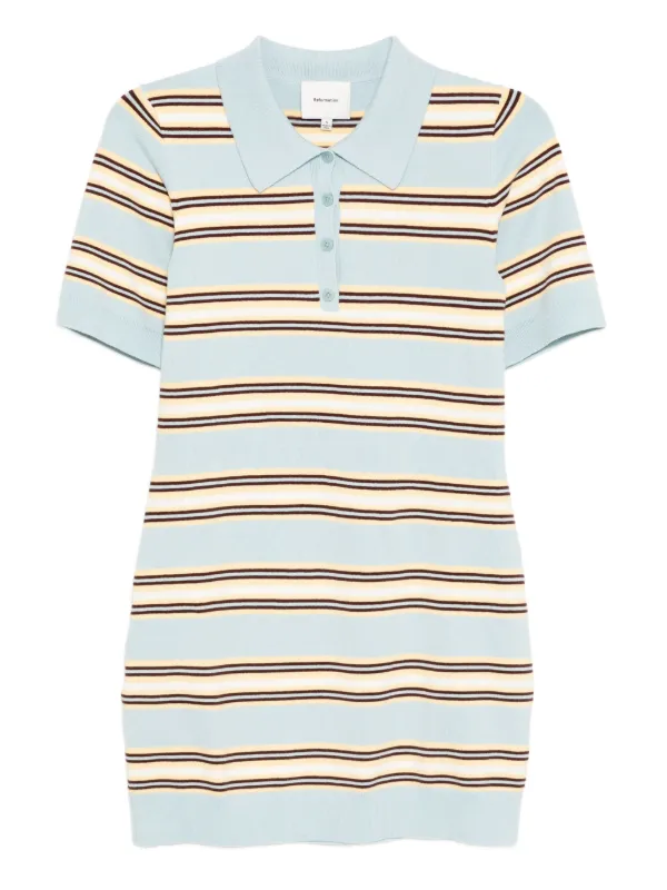 hadley cotton polo sweater dress Reformation Hadley Dress | Blue