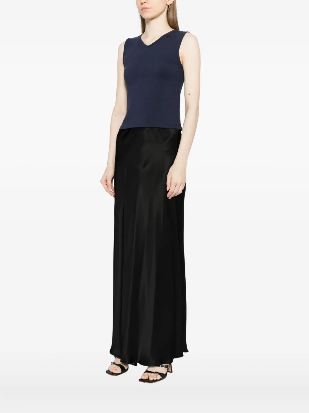 Reformation Wren Knit Top In Blue