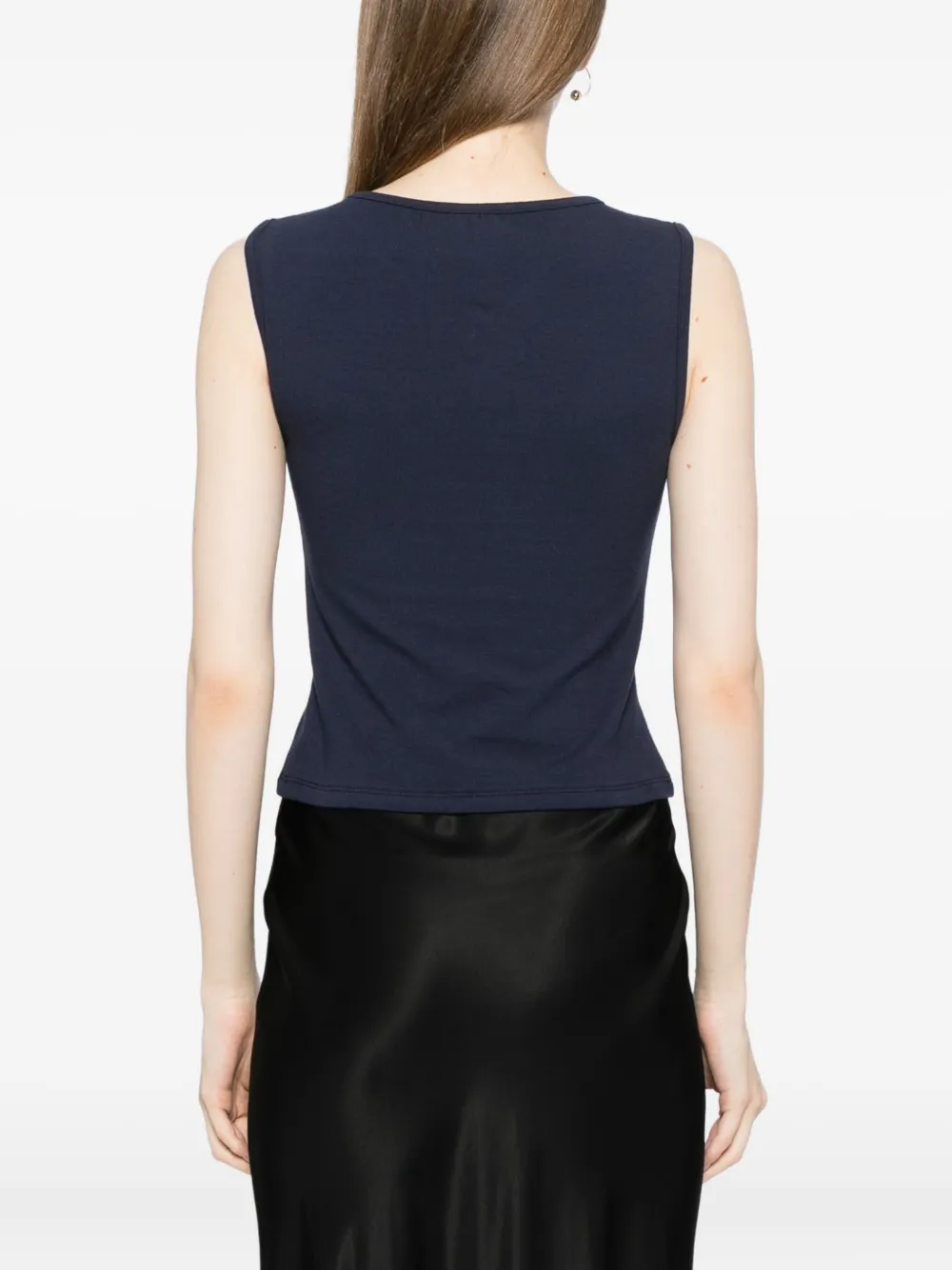 Reformation Wren Knit Top In Blue