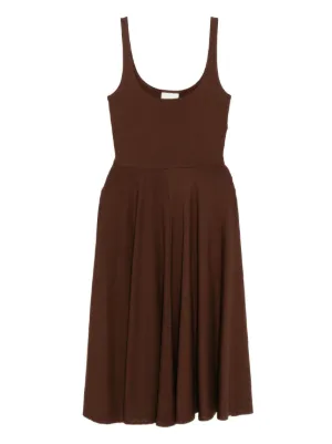Reformation Janu Dress | Brown | FARFETCH