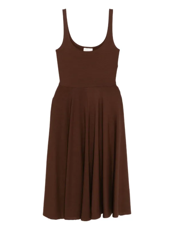 Reformation Rou Dress | Brown | FARFETCH