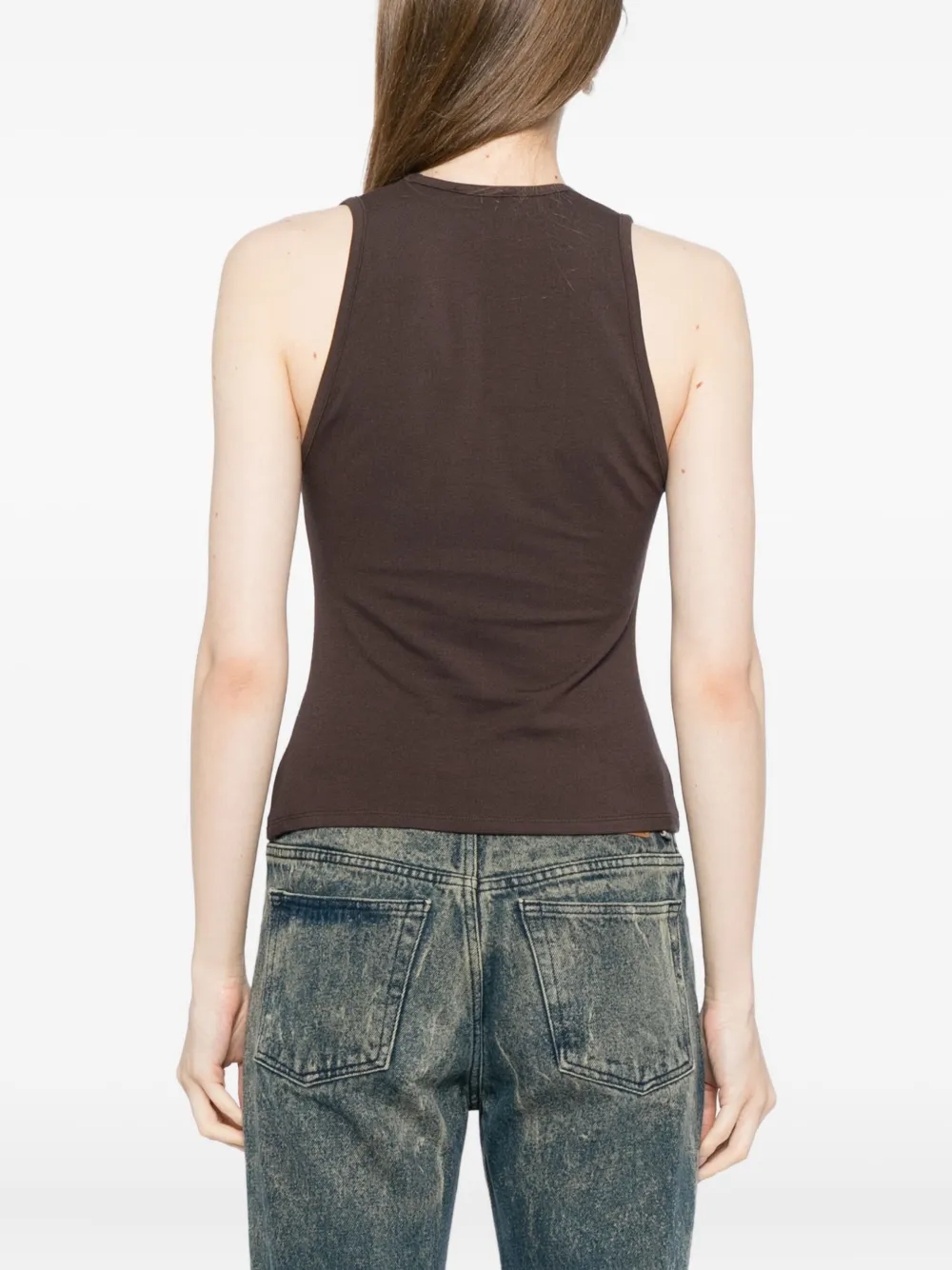 Reformation Archie Tank In Brown