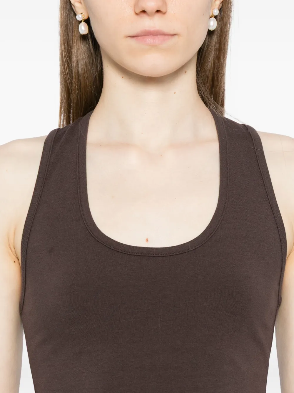 Reformation Archie Tank In Brown