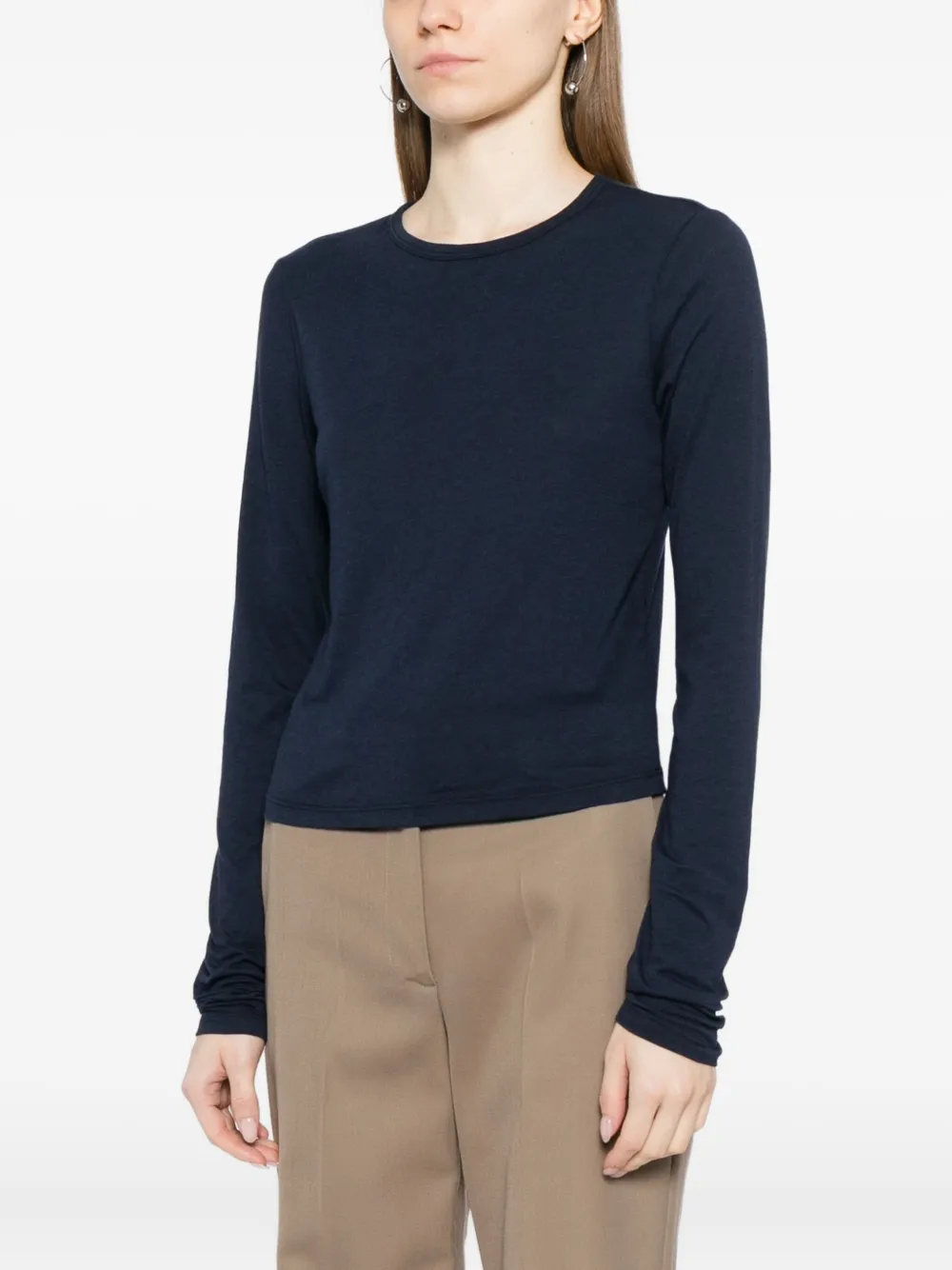 Reformation Ezra T-shirt In Blue