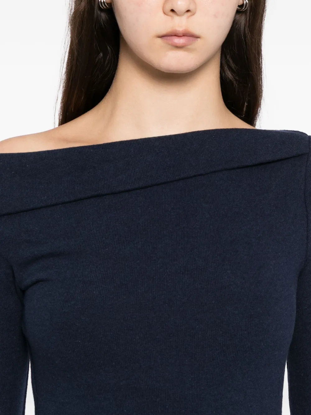 Reformation Ello top Blauw