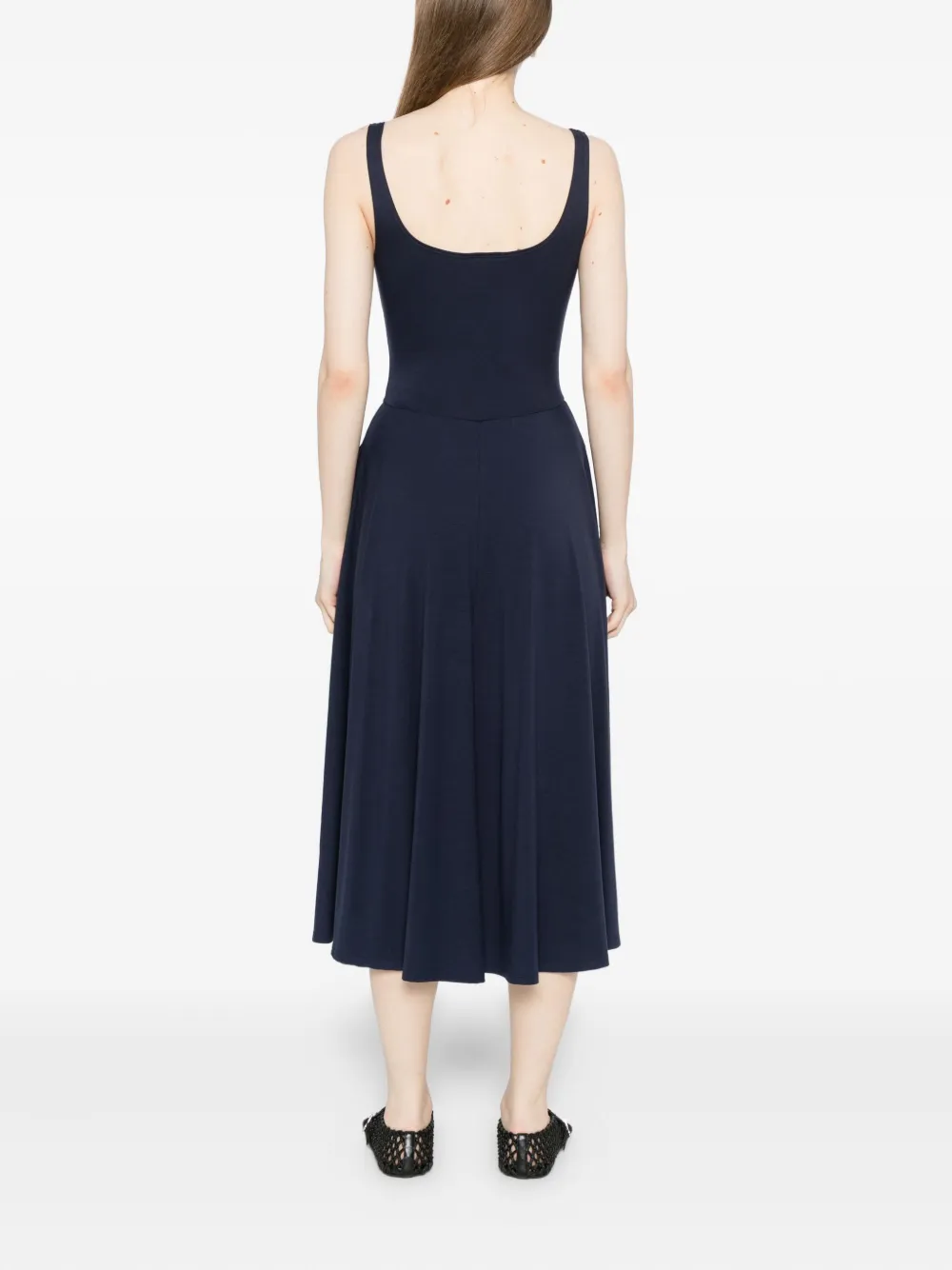 Reformation Rou jurk Blauw
