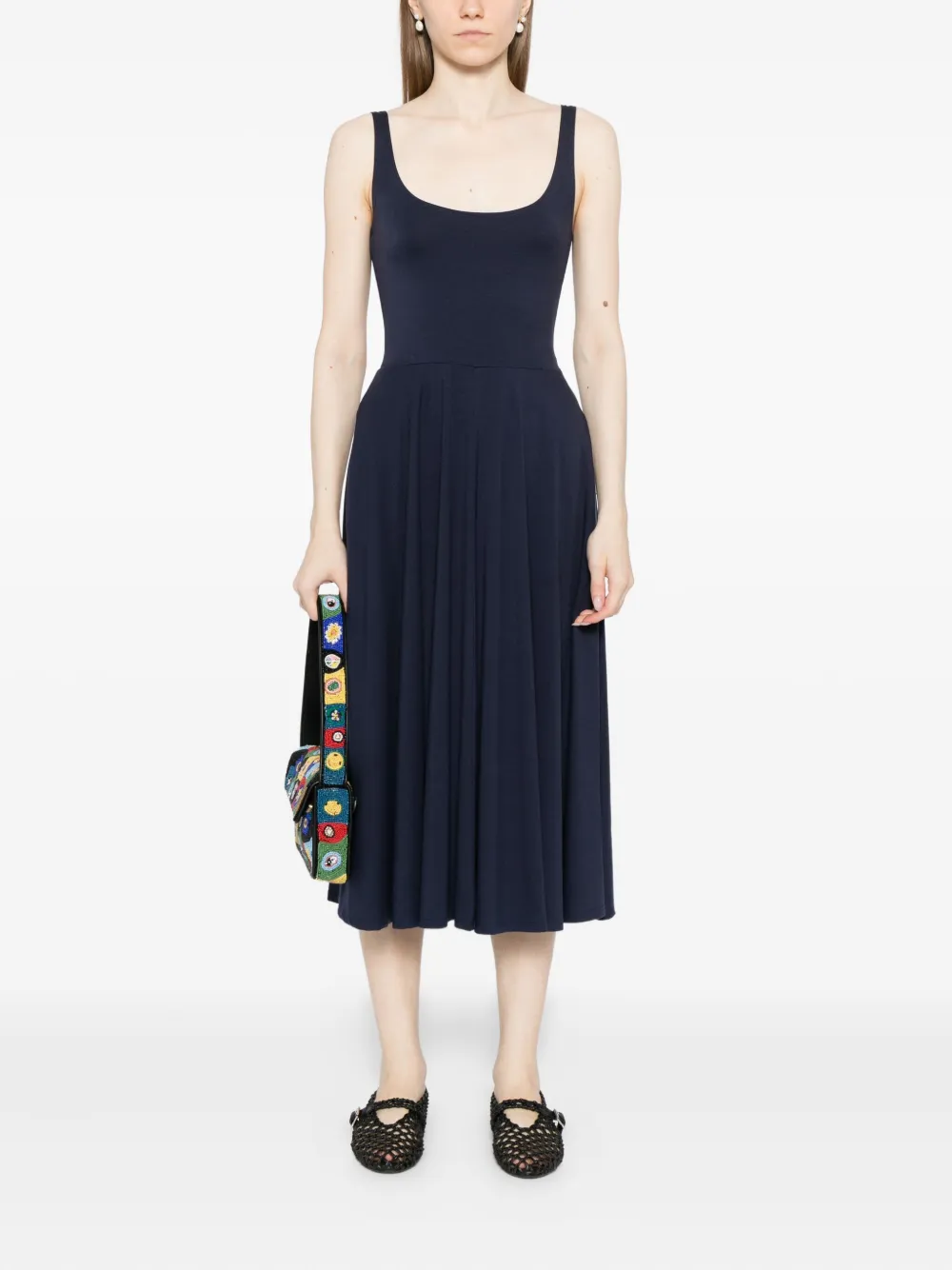 Reformation Rou jurk - Blauw